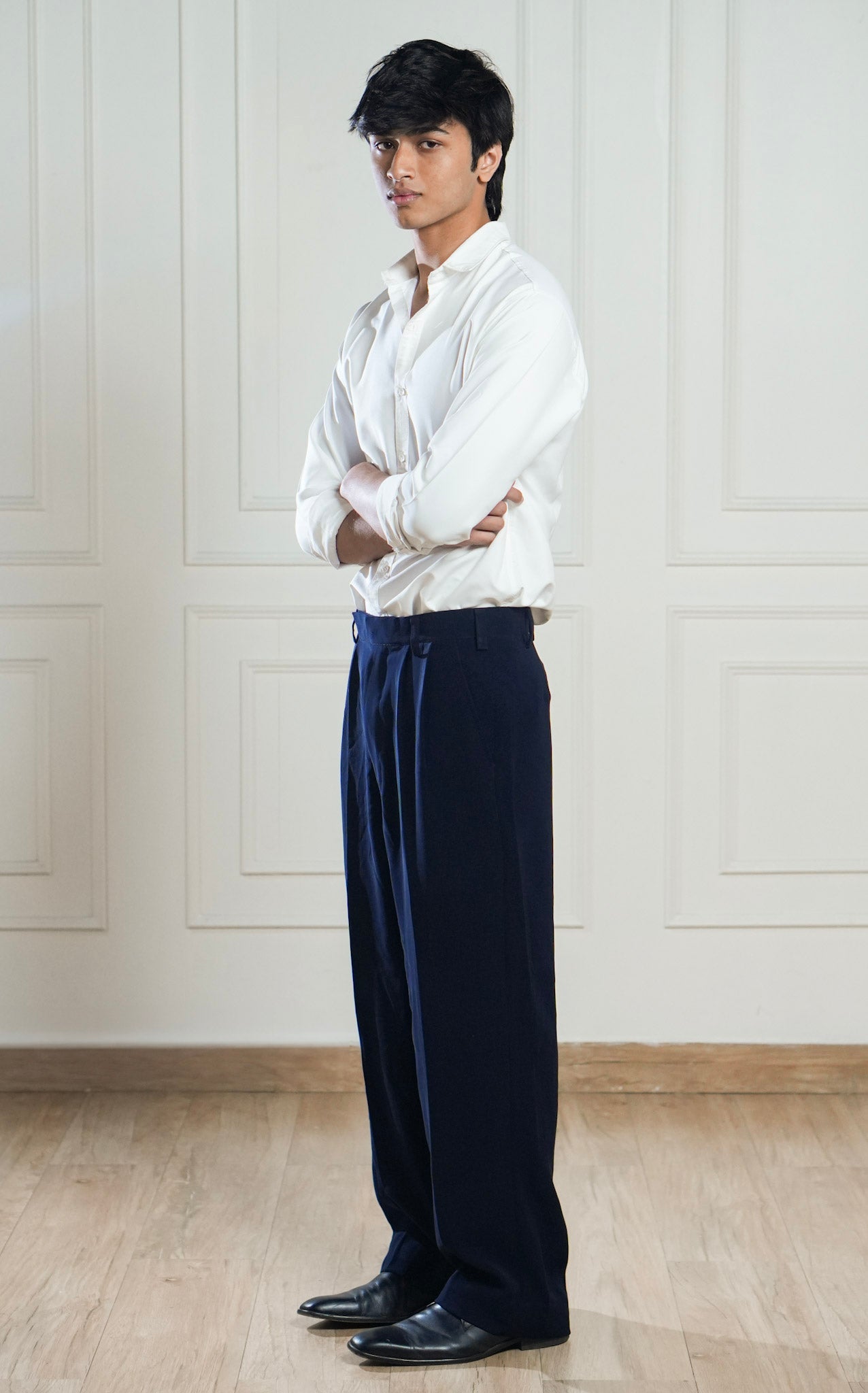 Pleated trousers