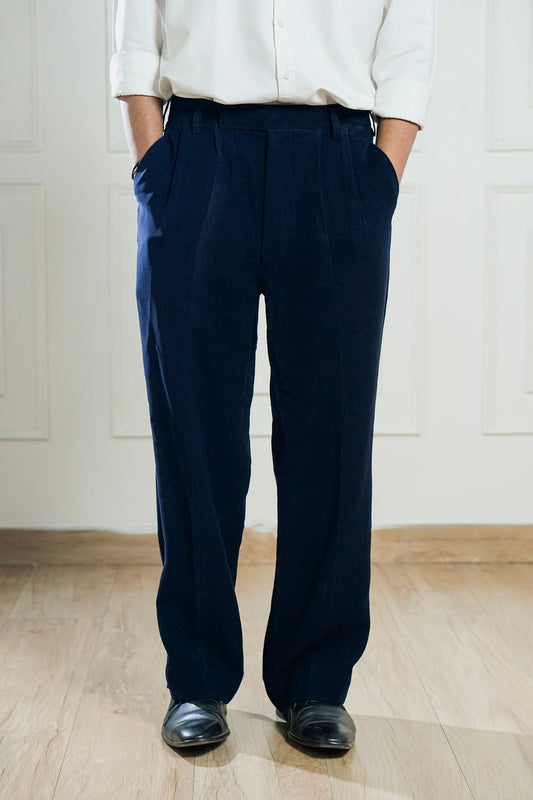 Pleated trousers