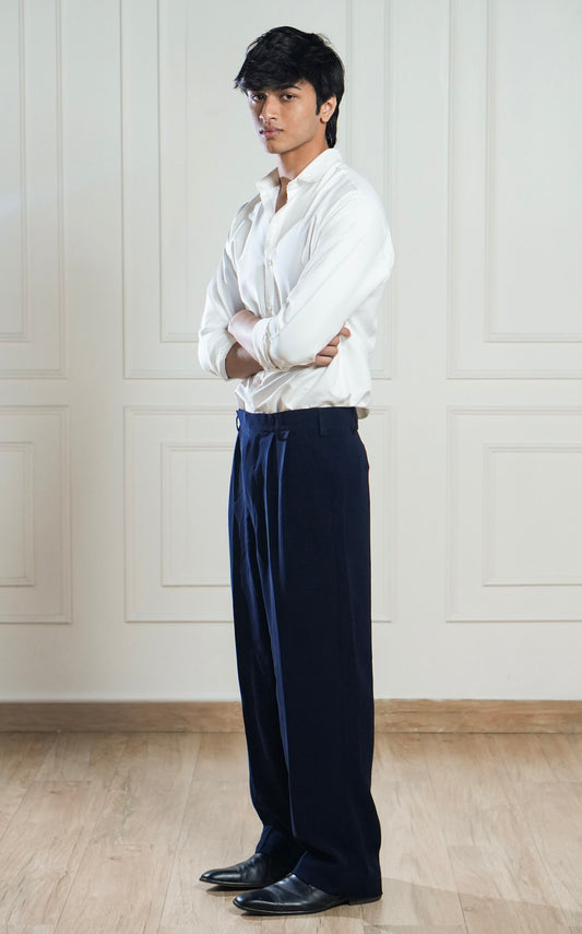 Pleated trousers